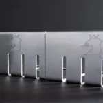 Dieses Bild zeigt die Stoßverbindung der Kiesleisten.