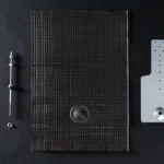 Dieses Bild zeigt das GSS Solarblech braun Ü40 mit den einzelnen Komponenten.