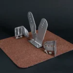 Dieses Bild zeigt den GSF PV-Halter EASY hoch mit vormontierter Bitumenmanschette WD in Auslieferungsform.