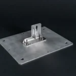 Dieses Bild zeigt den GSF PV-Halter AERO mit Klebegrundplatte.